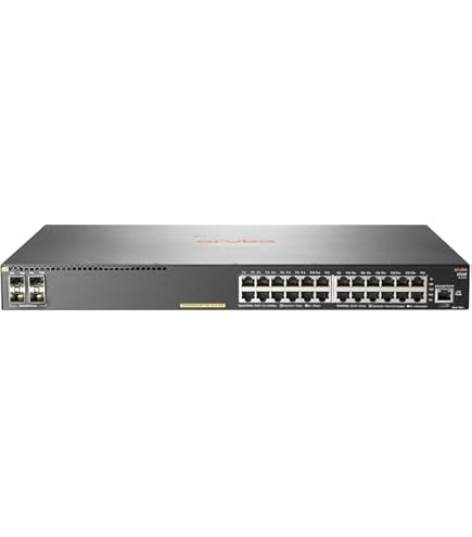 Amazon.com: HP Aruba 2930F 24G 4SFP+ Switch : Electronics
